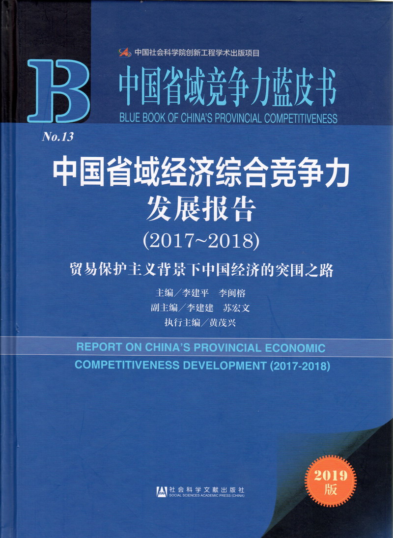 www.com.艹艹艹逼中国省域经济综合竞争力发展报告（2017-2018）